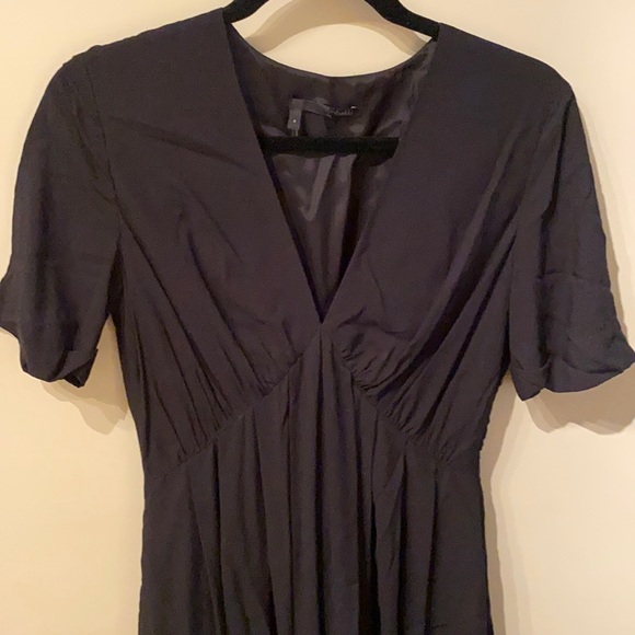 NWOT OBAKKI black short sleeved dress (never worn) - Picture 2 of 4